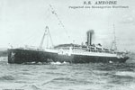 SS Amboise, Messageries Maritimes, 14.450 tons.